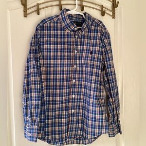 Ralph Lauren button down shirt size M 10/12